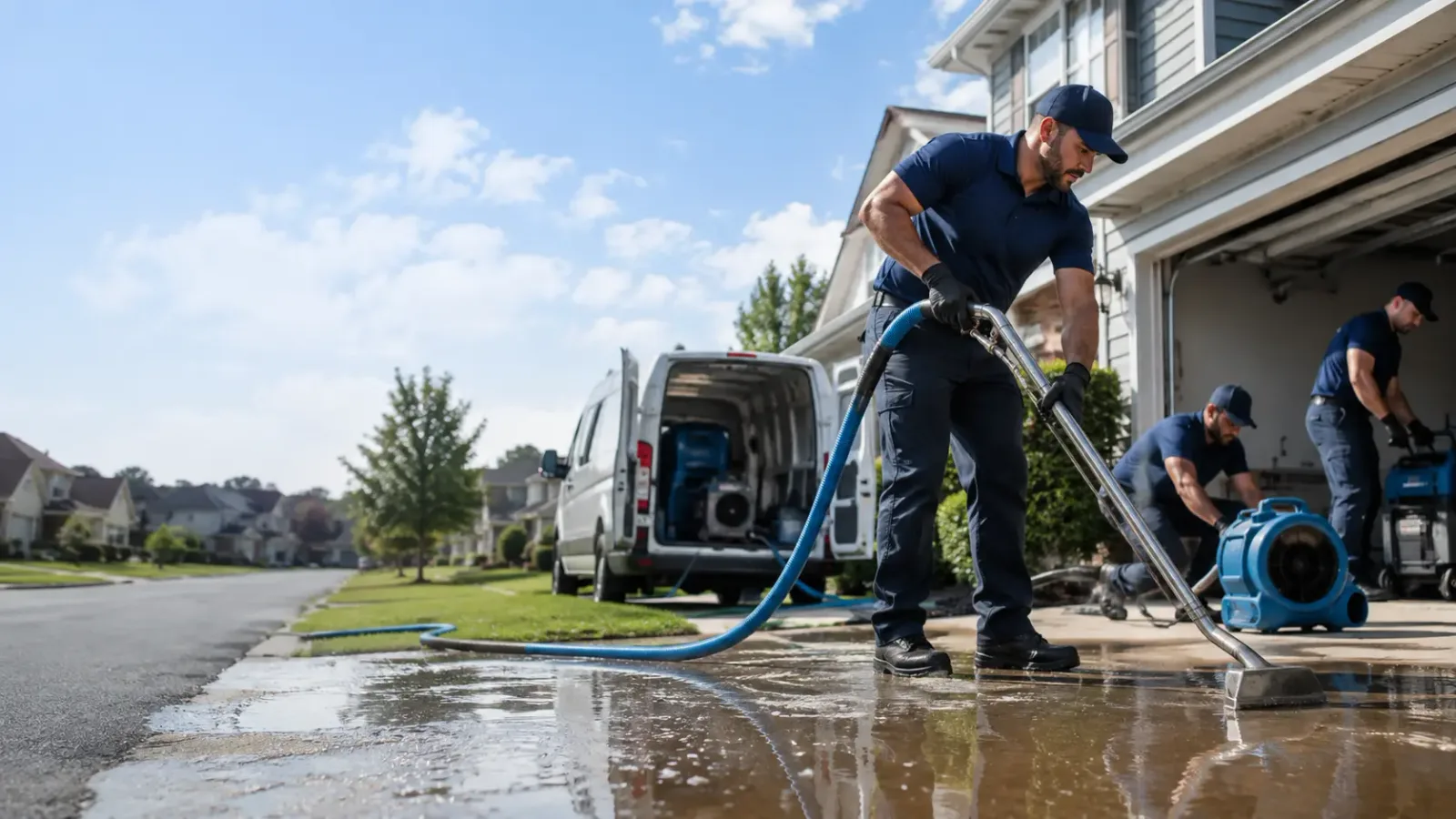 Flood Damage Restoration in Home, PA